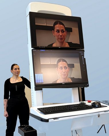 Digitale Hautkrebsdiagnostik im HLZ Hannover IntelliStudio von Canfield für das KI-gestützte Ganzkörper-Mapping im HLZ Hannover